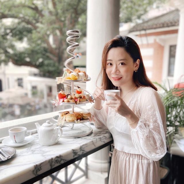 😍中環大館特色afternoon tea! 復活節chill 一chill🐣