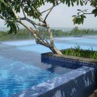 Amazing pool at Village Hotel Changi