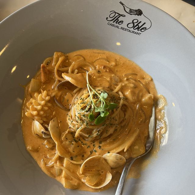 뷰가 맛있고 파스타가 예뻐요