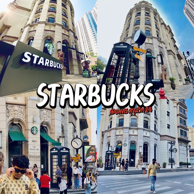 คาเฟ่สไตล์อังกฤษ ที่ Starbucks Davis สุขุมวิท24 ☕