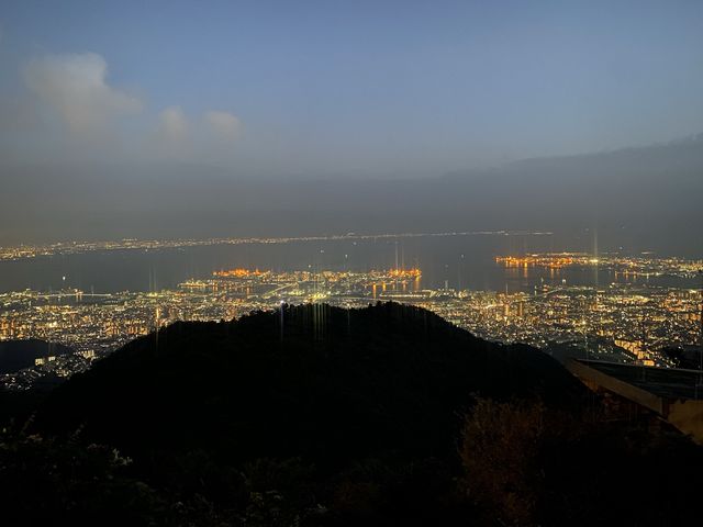 【兵庫・神戸】六甲山の100万ドルの夜景