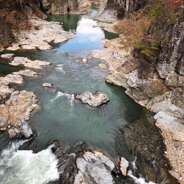 日本🇯🇵大自然之美‼️龍王峽