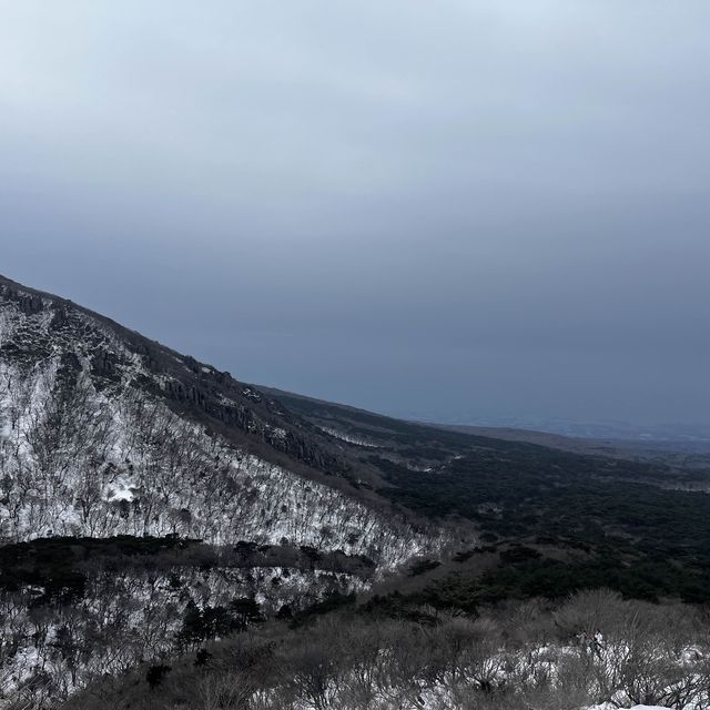 새해엔 한라산의 겨울 산행이죠🥹💙☃️