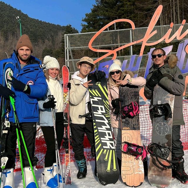 Ski Resort in Hangzhou😱❄🏂