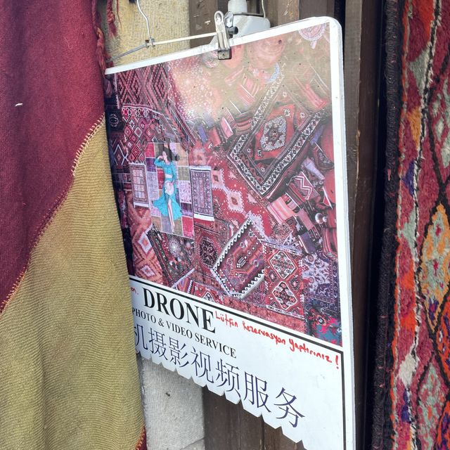 土耳其遊記 Cappadocia 拍網美照 土耳其地毯店