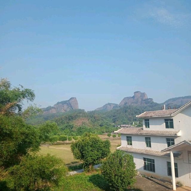 Relaxing mount Danxia 