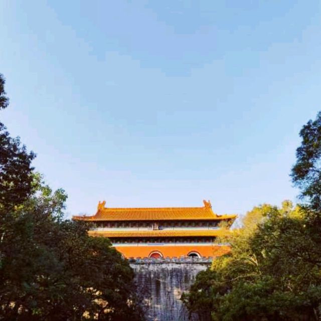 Ming Tombs in Nanjing's Golden Autumn