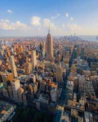 Empire State Building Observation Deck | A breathtaking New York sunset spot you can't miss