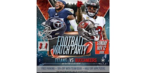 Titans Watch Party Vs Tampa Bay Bucs | Willie B's Kitchen & Lounge