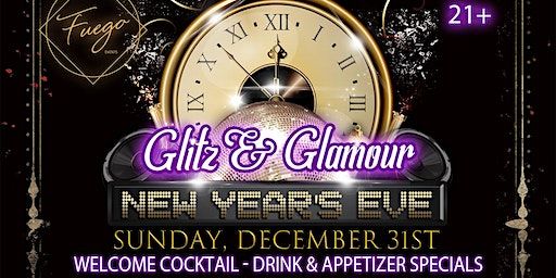 Glitz and Glamour New Years Eve Party at Fuego! | Fuego Events Palm Springs