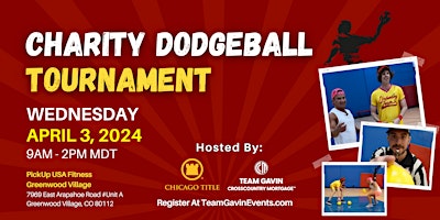 Charity Dodgeball Tournament- April 3rd | PickUp USA Fitness Greenwood Village, East Arapahoe Road, Greenwood Village, CO, USA