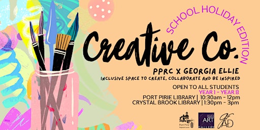 April Holiday Art Classes - Port Pirie Regional Library | Port Pirie Library