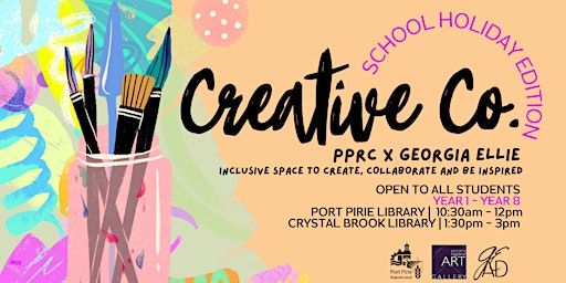April Holiday Art Classes - Port Pirie Regional Library | Port Pirie Library