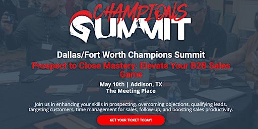 Champions Summit | The Meeting Place