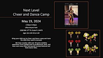 Next Level Cheer and Dance Camp | Lillian Bryant Park