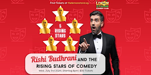 Rising Stars with Rishi Budhrani | Wednesday July 3 2024 @ The Lemon Stand | The Lemon Stand