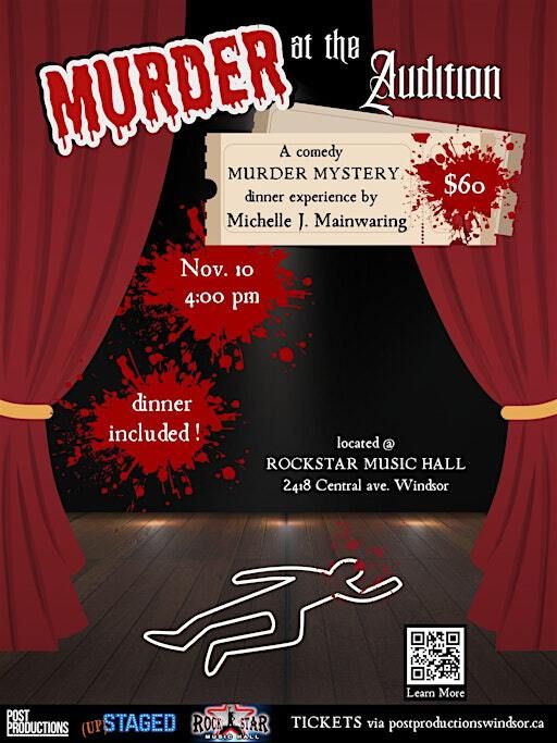 Murder at the Audition | Rockstar Music Hall & Platinum Room Banquet Hall Events Center