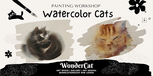 Watercolor Cats Painting Workshop | WonderCat