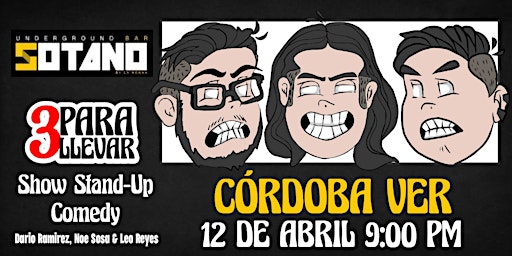 3 PARA LLEVAR CÓRDOBA | Sotano Bar