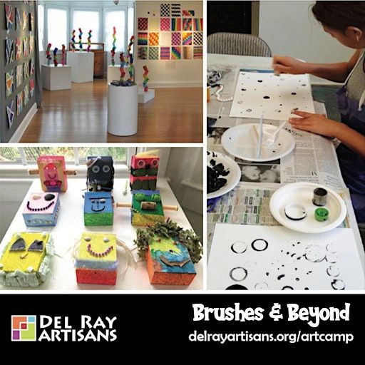 Youth Art Camp 2025 at Del Ray Artisans | Del Ray Artisans