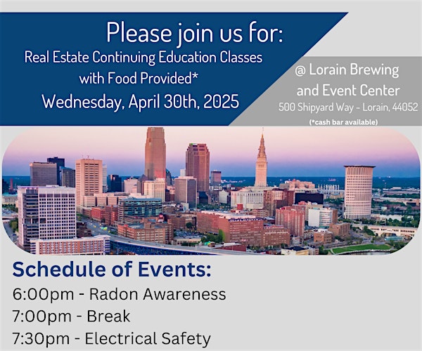 LBC CE Classes | Lorain Brewing Company and Event Center