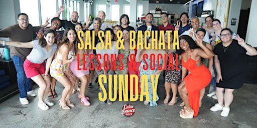 Salsa Bachata Sunday! Classes & Social in Houston! 02/09 | Stesti Food Hall and Beer Garden