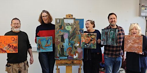 Practical Colour: An Abstract Acrylics Workshop. | Cockington Court