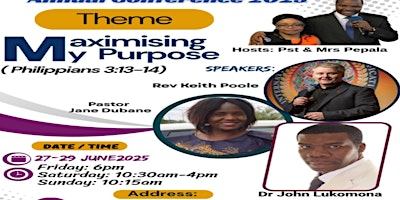 FOLCC 2025 ANNUAL CONFERENCE | S4 7JX
