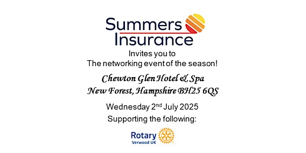 Summers Networking Event of the Season! | Chewton Glen Hotel & Spa