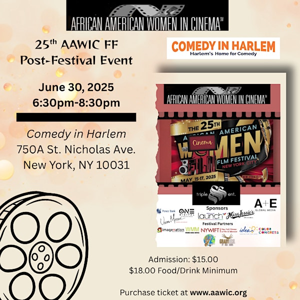 AAWIC Post-Festival Event | 750 St Nicholas Ave