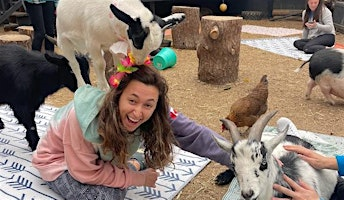 GOAT YOGA at the Fit Inn FUNNY FARM | Fit Inn