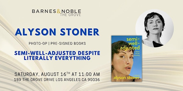 Alyson Stoner celebrates SEMI-WELL-ADJUSTED at B&N The Grove | Barnes & Noble The Grove