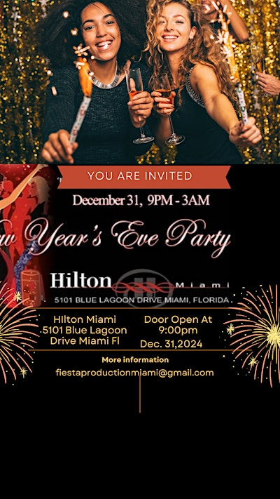 New Year's Eve Party 2026 - Hilton Miami | Hilton Miami Airport