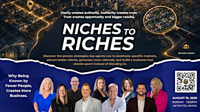 Niches to Riches | MetroTex Association of REALTORS® - Headquarters