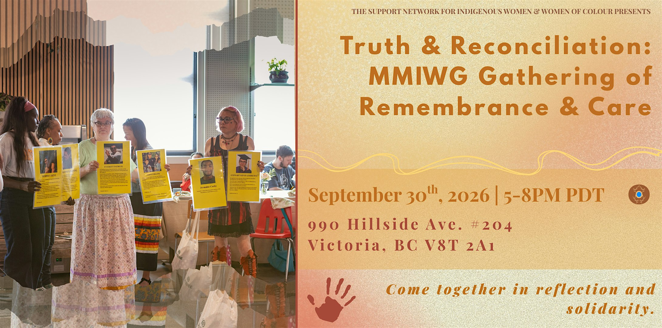 Truth & Reconciliation: A MMIWG Gathering of Remembrance & Care | 990 Hillside Ave #204