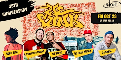 WEFUNK 30th Anniversary feat. DJ Cash Money | La Sala Rossa