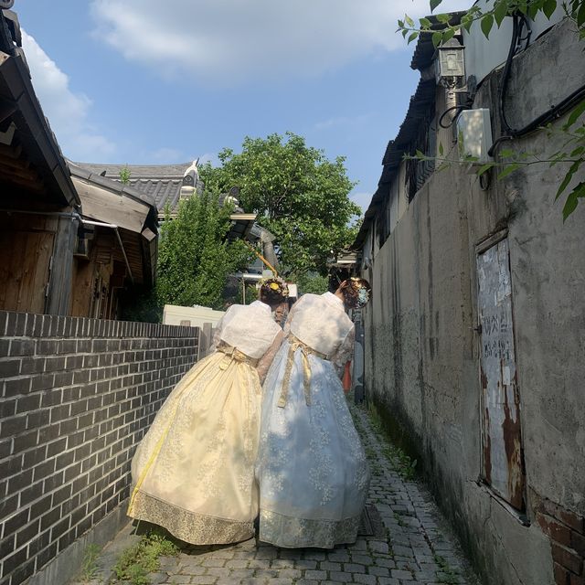 전주 한옥마을에서 즐기는 한복!