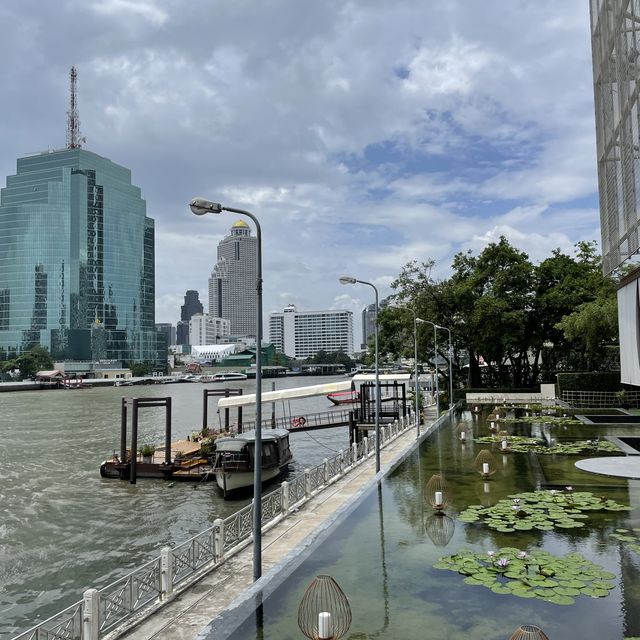 BKK Millennium Hilton jetty pier 