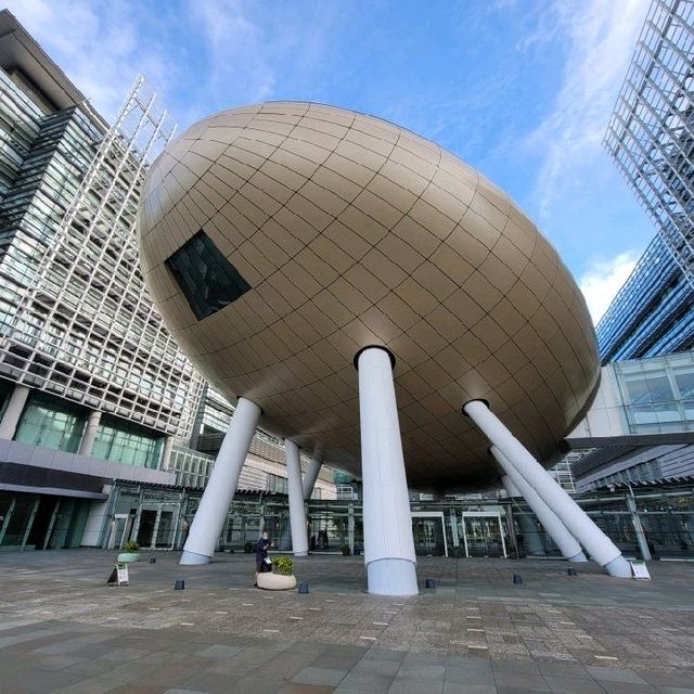 充滿特色的香港創科中心👩🏻‍🎓👨🏻‍🎓