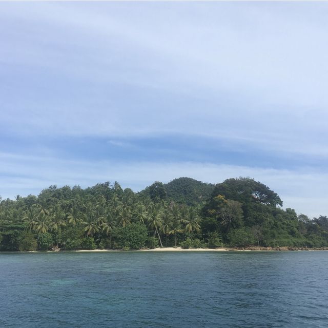 Paradise in Pahawang Island, Indonesia.
