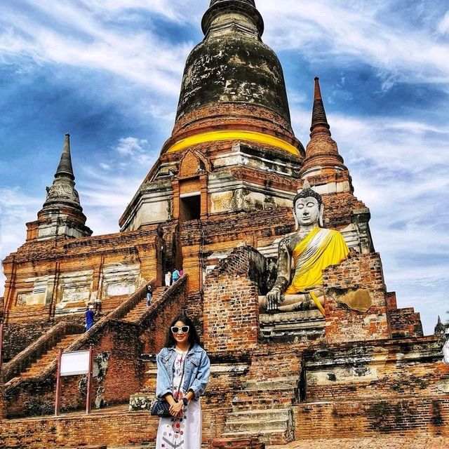 มาเที่ยวอยุธยาต้องแวะมาวัดใหญ่ชัยมงคล 🙏