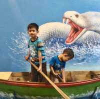 Interactive 3D art display