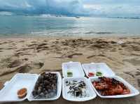 Picnic อาหารทะเล หาดบางเสร่ ช่วง Covid ชลบุรี