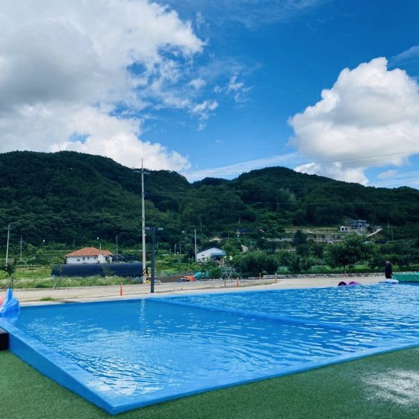 수영장과 계곡이 있는 마운틴뷰 단양여행펜션추천 🌊