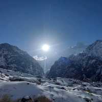 trekking to Annapurna base camp