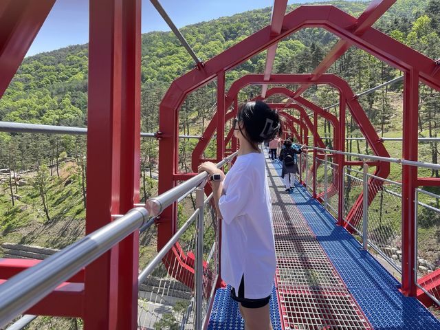 [경남/산청]산청 자연속에서 걷는 출렁다리 무릉교❣️