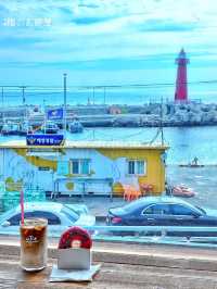 【釜山】海辺で食べる可愛い美味しいドーナツ🍩
