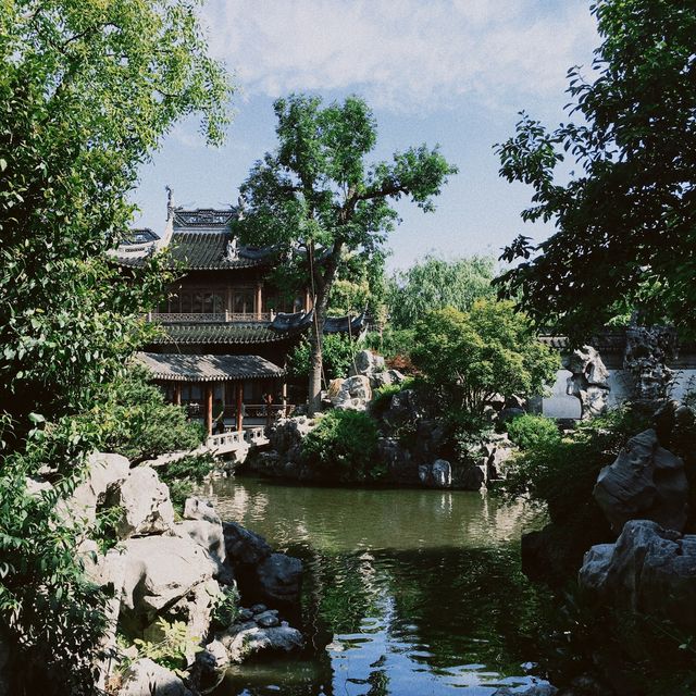豫園·上海明代園林👍🏻濃厚歷史文化