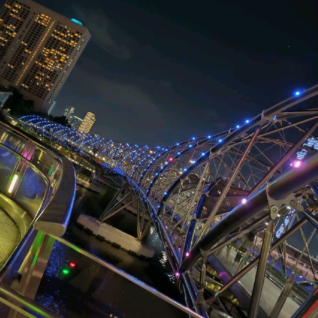 Night View from Helix Bridge