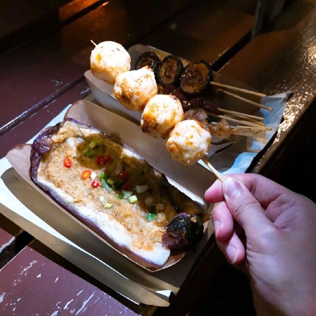 太安楼附近新开的串烧店